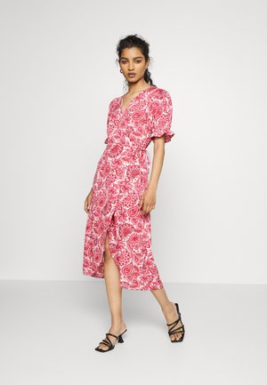 VIGRAF WRAP DRESS - Denní šaty - off-white