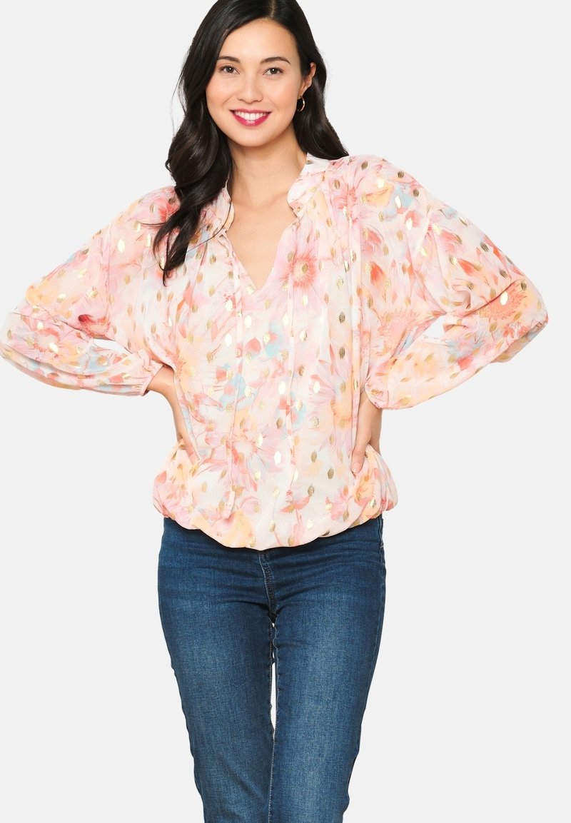 LolaLiza AQUARELLE PRINT - Blouse - offwhite