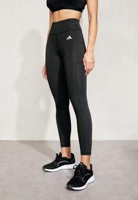 adidas Performance - OPTIME FULL-LENGTH - Tights - black Miniatyrbilde 1