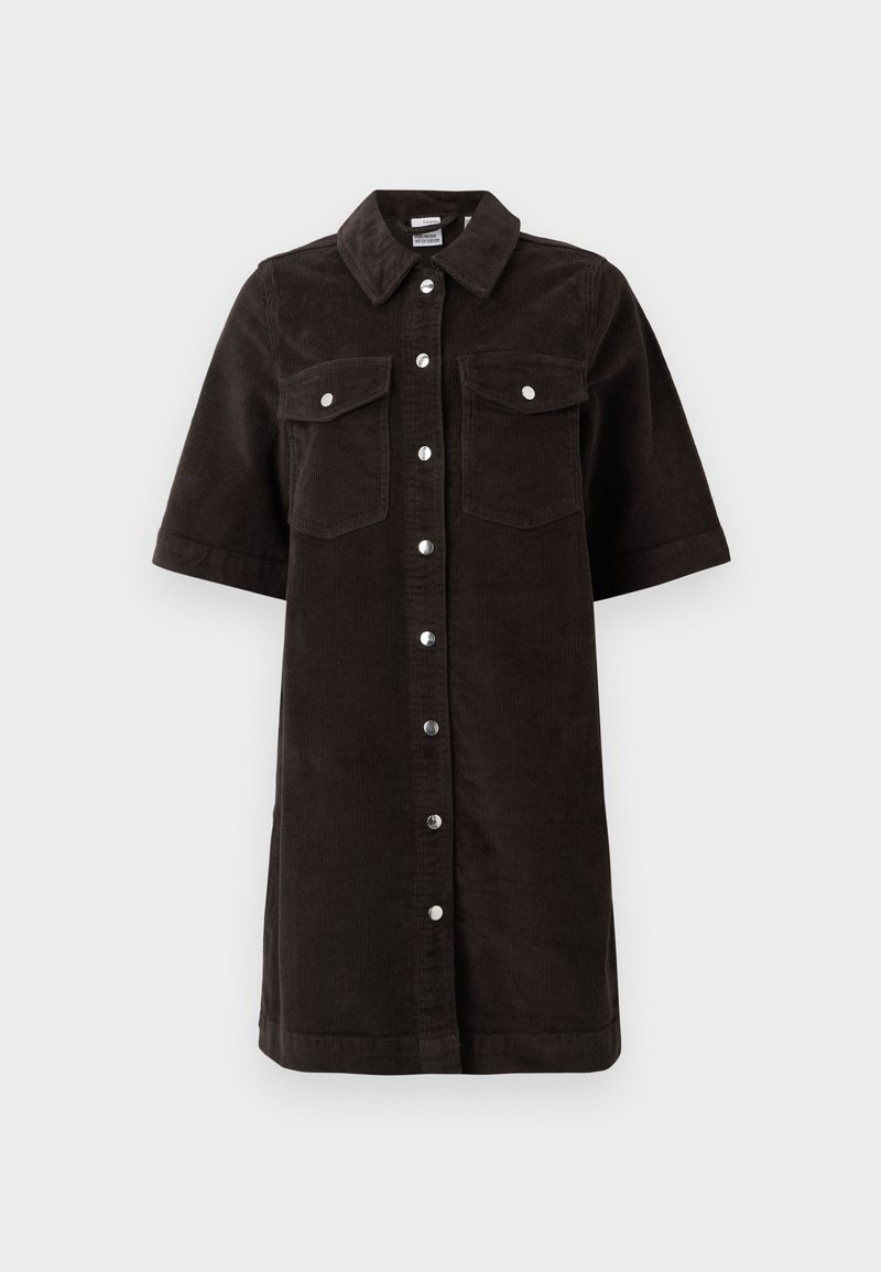 Vero Moda Blousejurk donkerbruin
