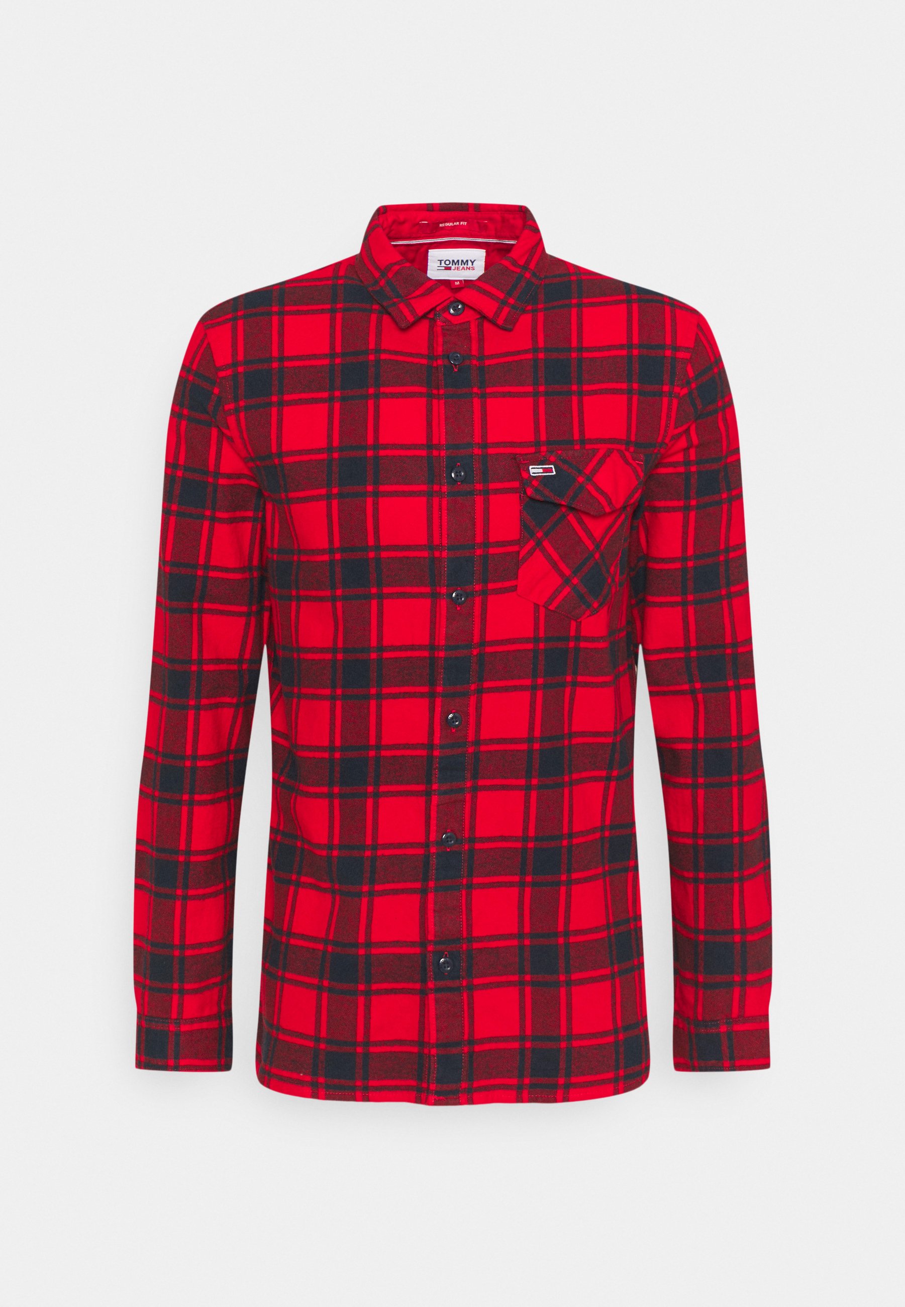 Tommy Jeans PLAID SHIRT - Shirt - deep 