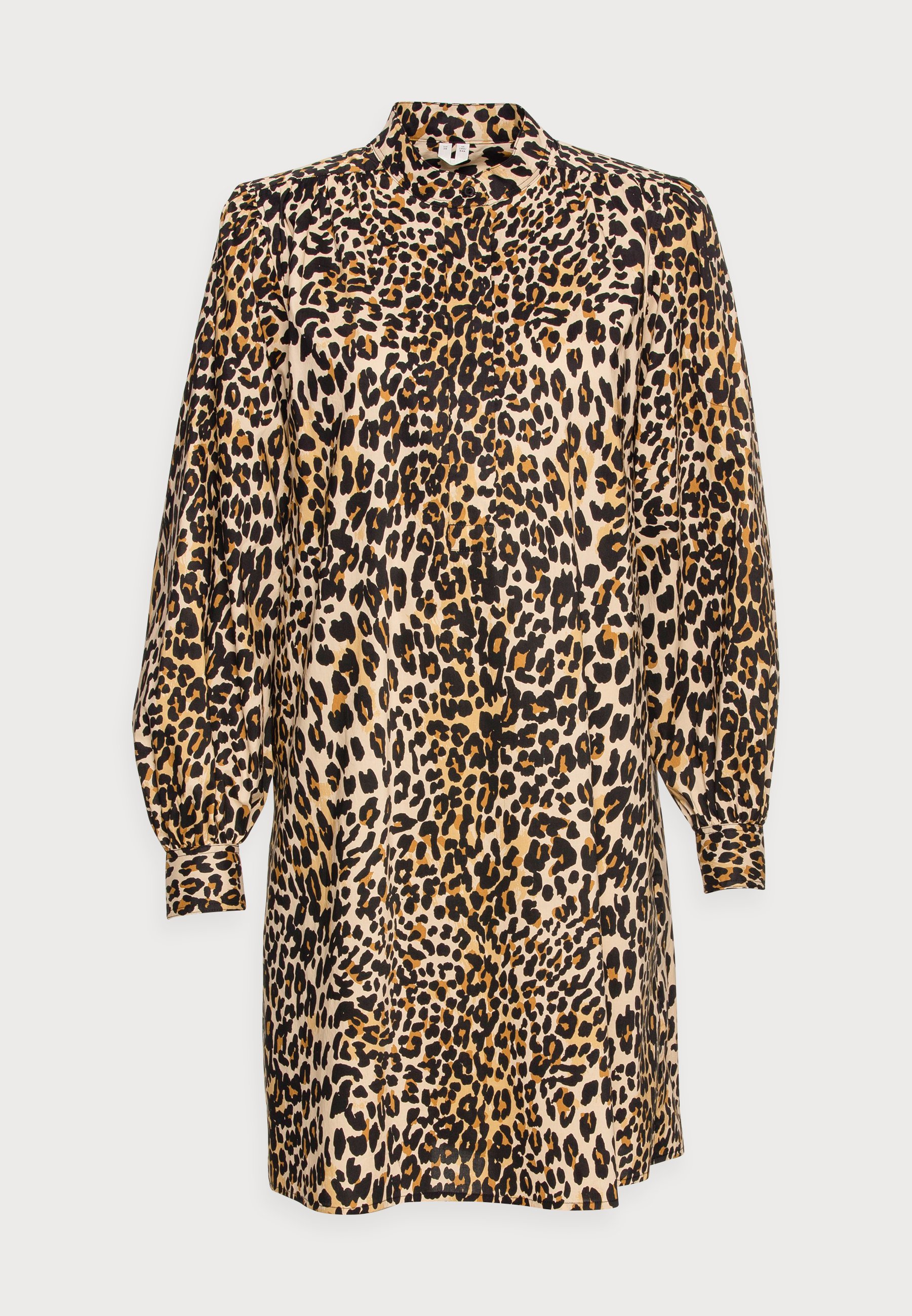 shirt dress leopard