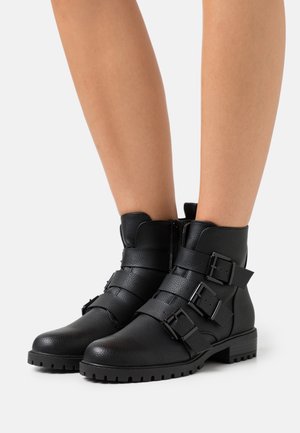 BOYD - Lace-up ankle boots - black