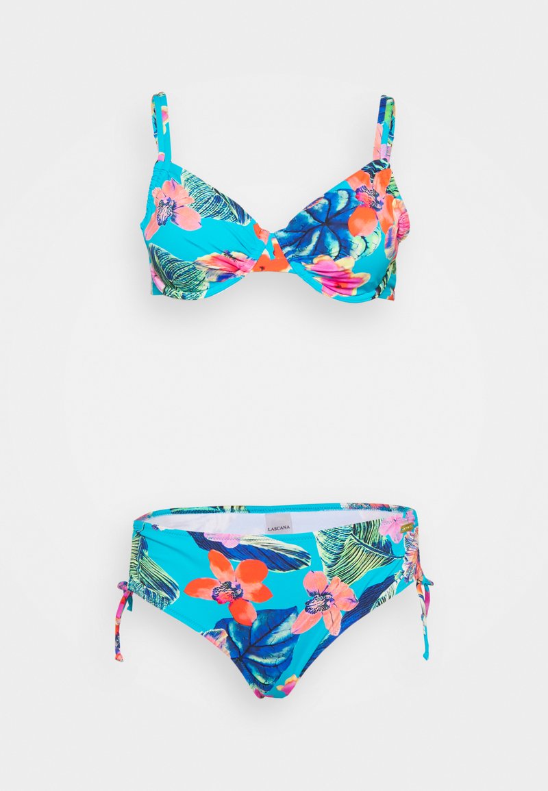 Damen Bikinis | LASCANA WIRE Bikini türkis/dunkelblau - VK98209 Damen Bikinis | LASCANA WIRE Bikini türkis/dunkelblau - VK98209