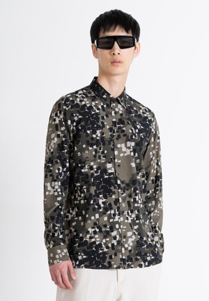BARCELONA REGULAR STRAIGHT FIT - Camicia - army