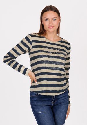 LONGSLEEVE WLS HAPPINESS ROUND - Langarmshirt - navy