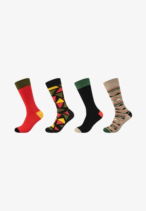 Fun Socks GRAFIK 4ER PACK - Sokken - lamb s wool