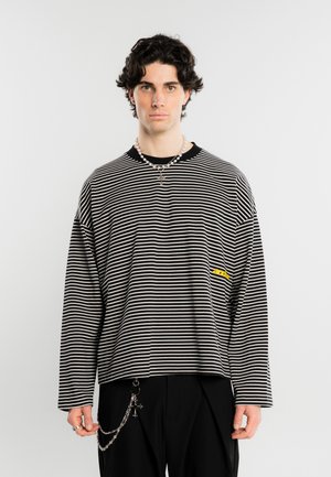 Another Cotton Lab, ANOTHER SANTAL LONGSLEEVE - Camiseta de manga larga - white black stripes
