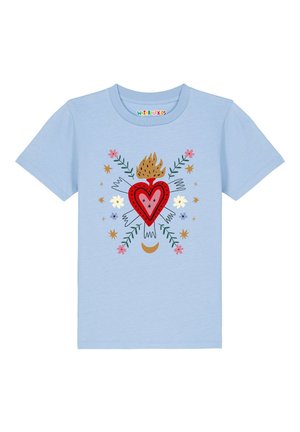 LOVE AND FLEX - T-shirt print - blue soul