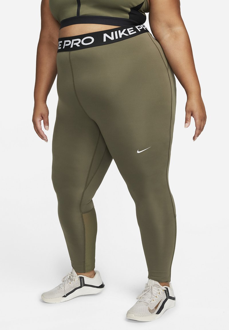 Nike Performance PLUS - Leggings - medium olive/black