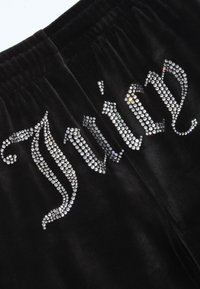 Juicy Couture CLASSIC CUFFED GRAPHIC - Trainingsbroek - black