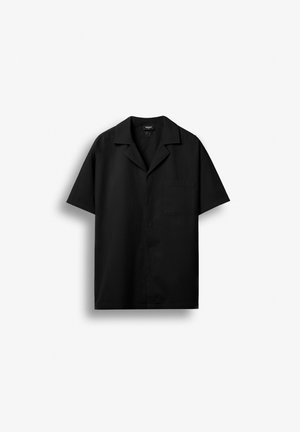 Burocs, SOLID SHIRT - Πουκάμισο - black