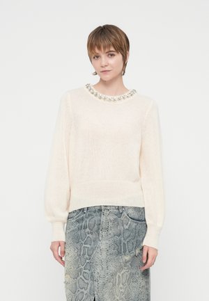 VIALICE BLING PULLOVER - Pullover - birch