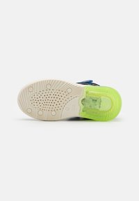 Geox GRAYJAY LIGHT UP BOY - Höga sneakers - royal/lime