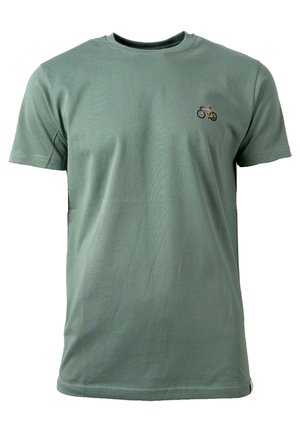 Iriedaily PEACERIDE EMB - Basic T-shirt - jungle green