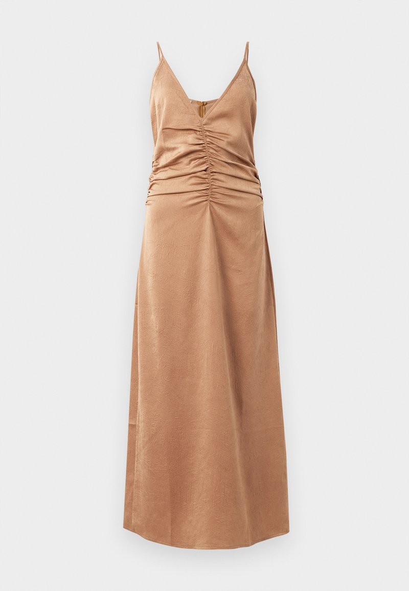 BAUM UND PFERDGARTEN Maxi-jurk bruin