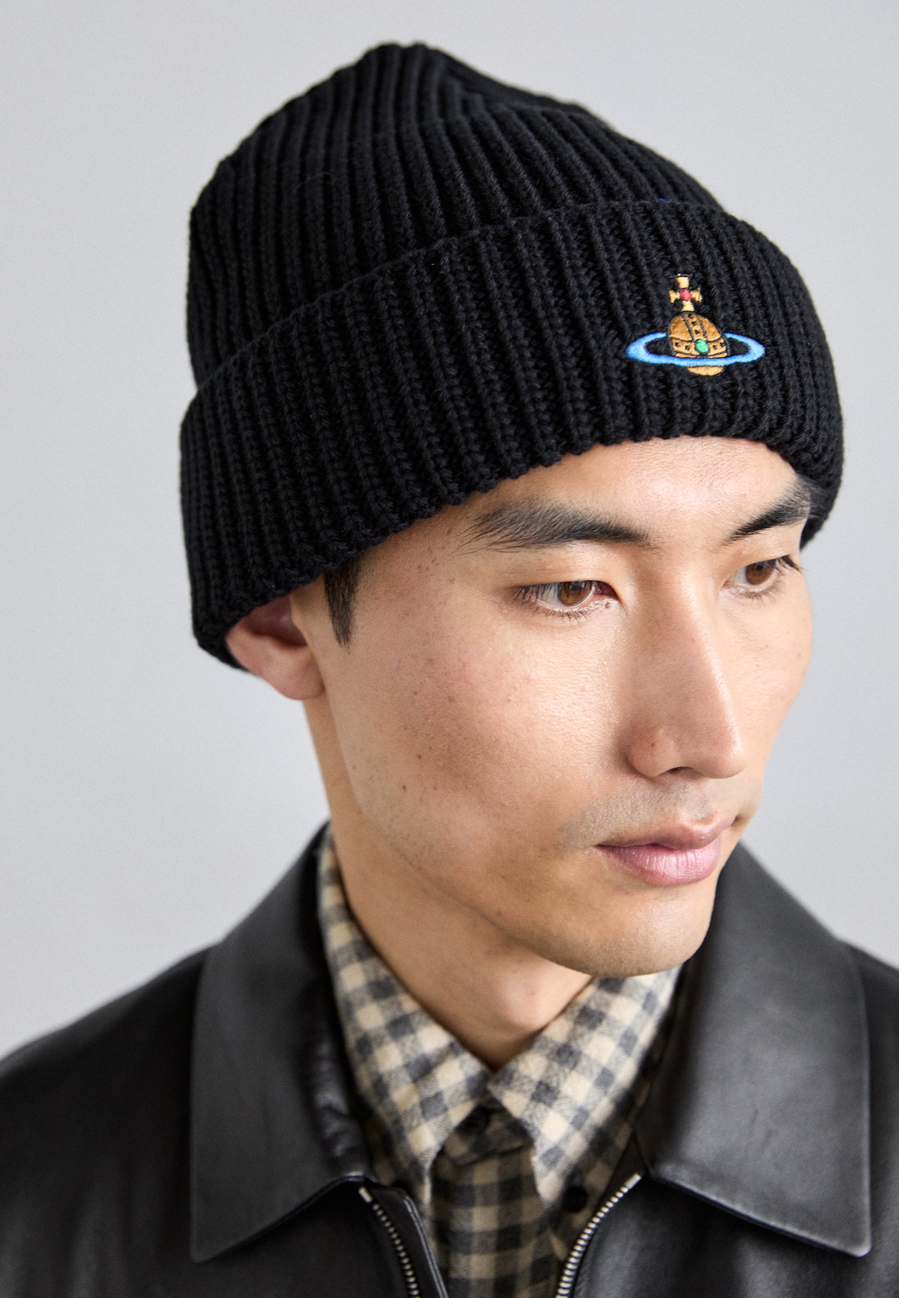 Vivienne Westwood BEANIE UNISEX - Beanie - black - Zalando.ie