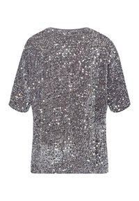 BRAX STYLE CAELEN - Print T-shirt - cozy grey