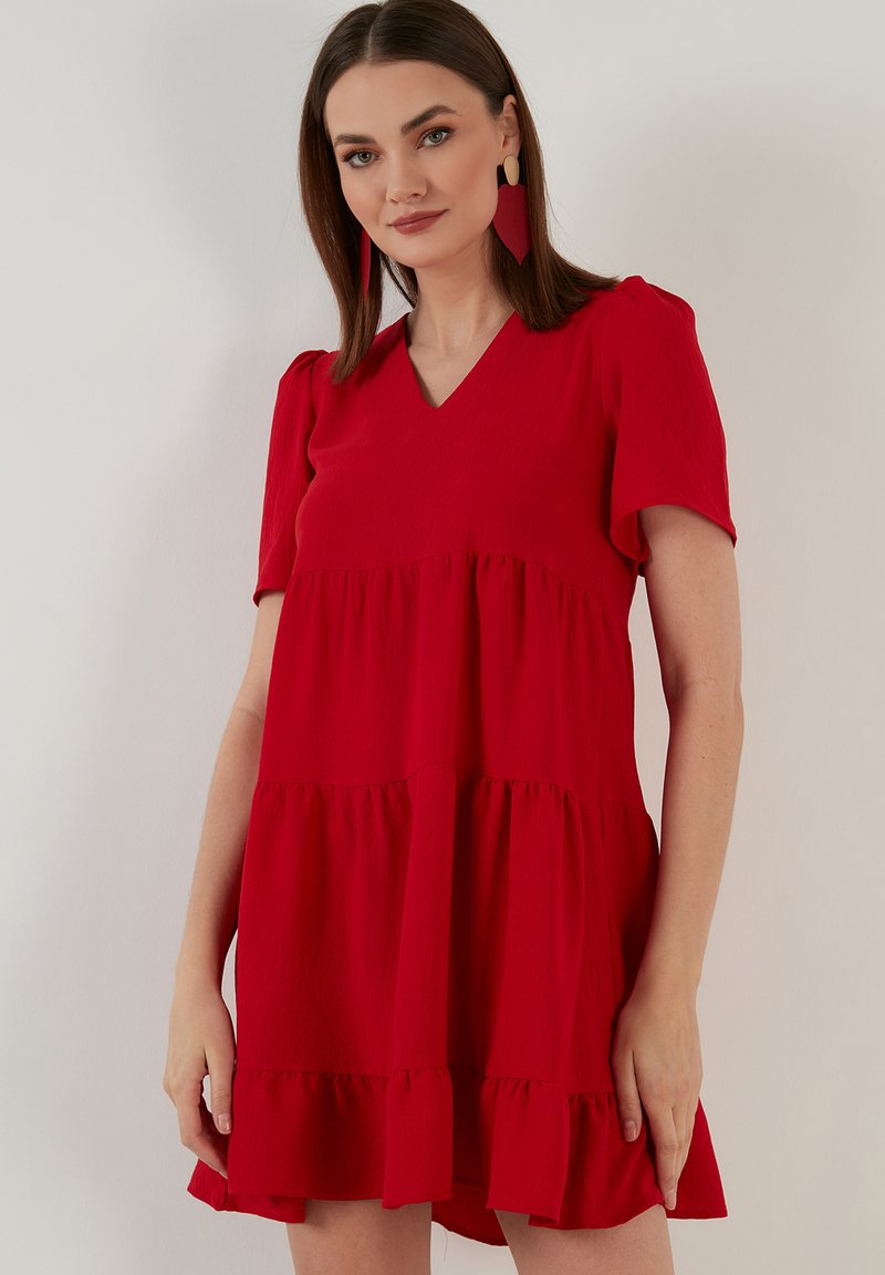 Damen Freizeitkleider | LELA Freizeitkleid red/rot - EG57735 Damen Freizeitkleider | LELA Freizeitkleid red/rot - EG57735