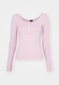 PCKITTE LS JRS NOOS BC - Topper langermet - dawn pink