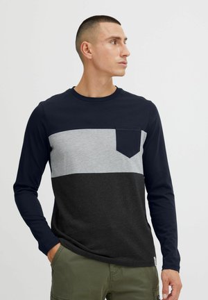 IDMATHEO - Langærmet T-shirt - navy