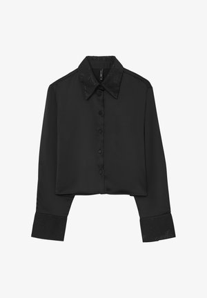 Calliope CON STRASS - Chemisier - nero