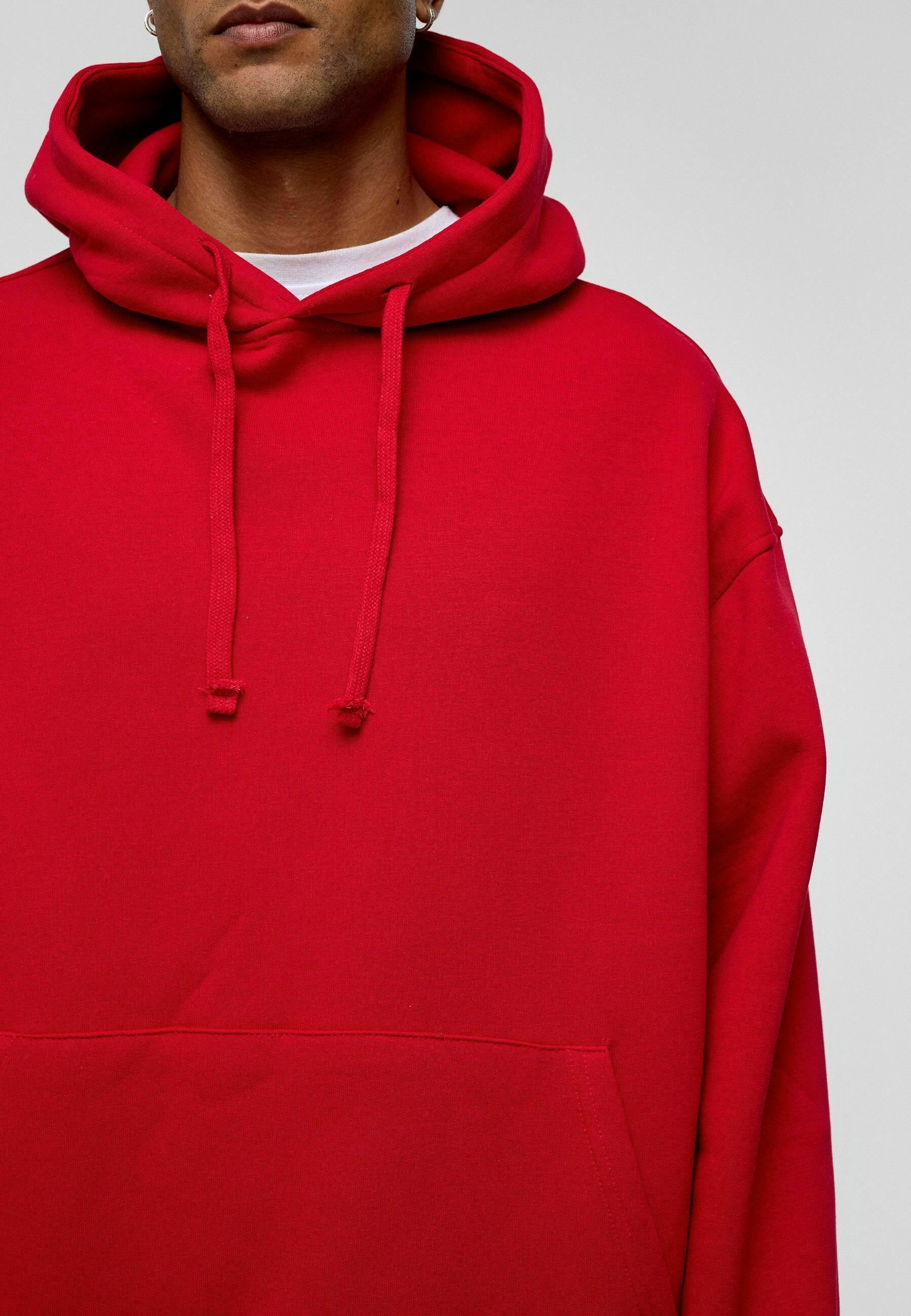 Lucy & Sam OVERSIZED-KANGAROO POCKET - Hoodie - red - Zalando