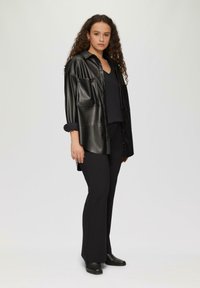 QS T-shirt basic - schwarz