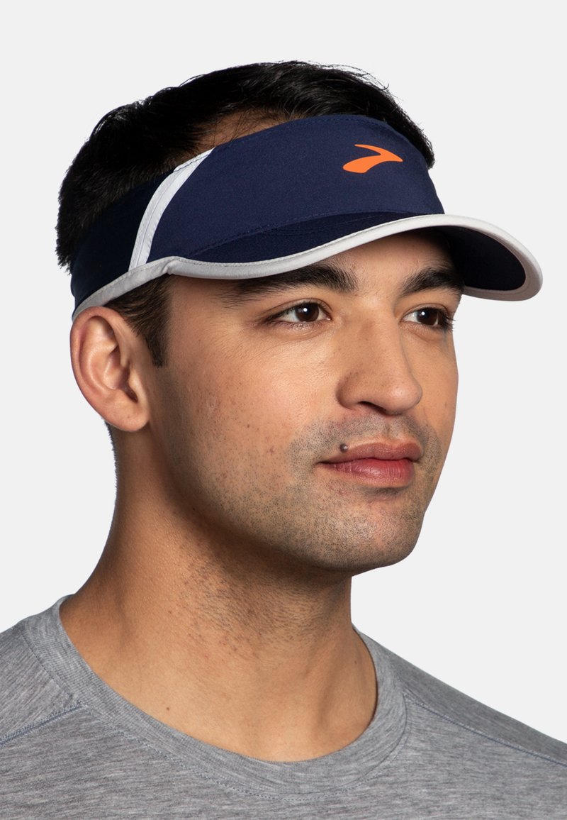 Brooks BASE VISOR Cap navy light peak/rosa Zalando.de