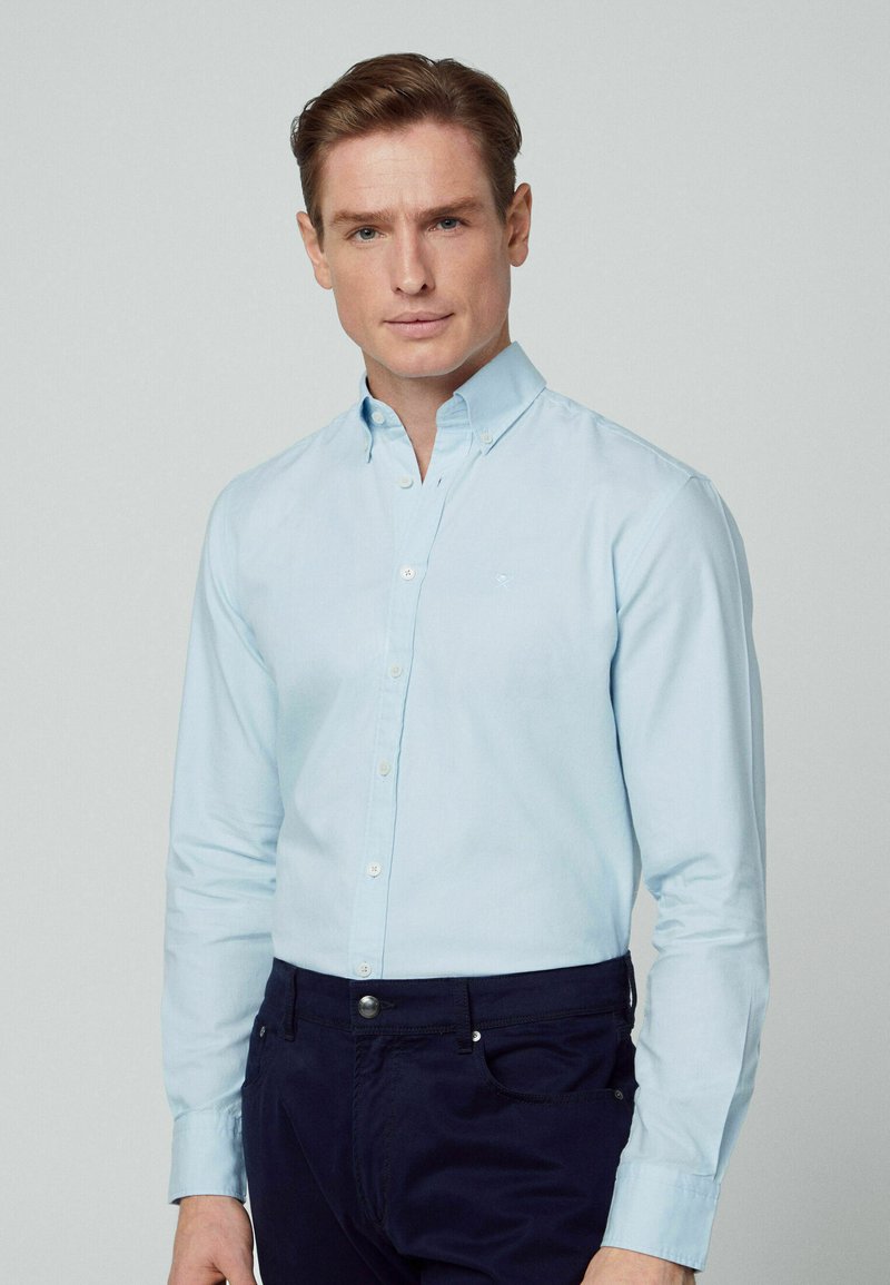 Hackett London - DYED OXFORD - Camisa - sky blue, Ampliar