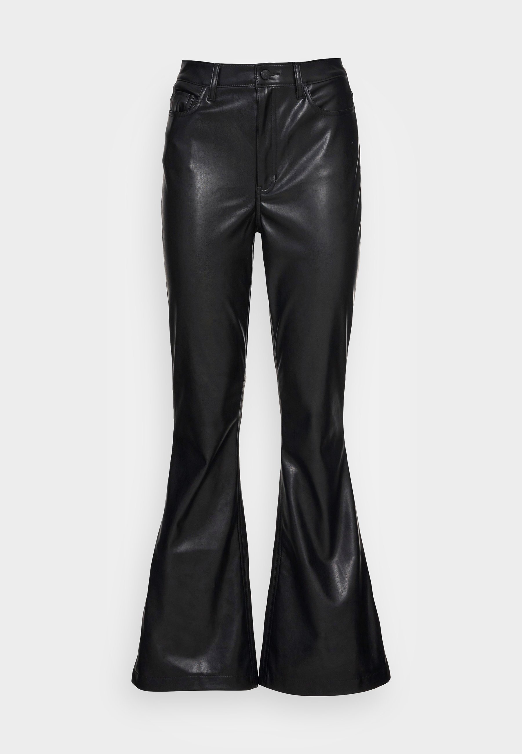 Hollister Co. FLARE - Pantalones - black/negro - Zalando.es