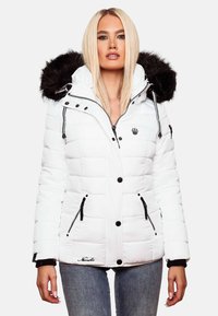Navahoo ZUCKERBIENE - Winterjas - white