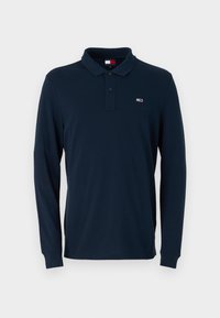Tommy Jeans SLIM PLACKET  - Polo - dark night navy