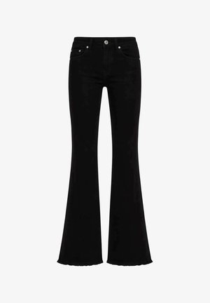 John Richmond, JEANS KANNAWI - Jeans bootcut - black denim
