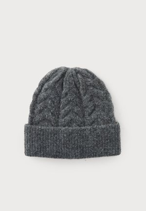 ONLANNA LIFE CABLE BEANIE - Berretto - dark grey melange