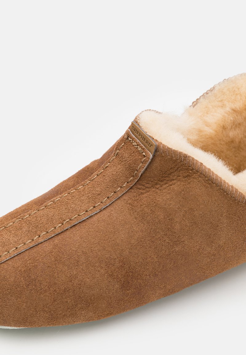Shepherd VIARED Slippers antique/cognac/cognac
