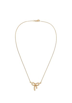 SPARKLING BOW - Collier - gold coloured