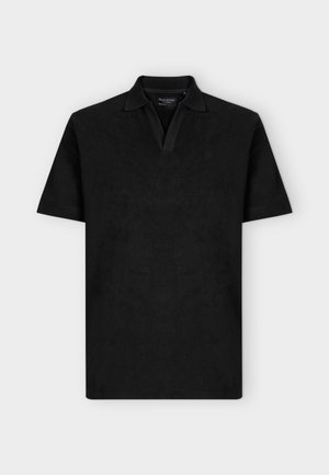 Marc O'Polo, SIDE SLITS POLO - Poloshirt - black
