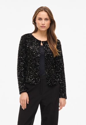 VIFAITH O NECK - Ζακέτα - black