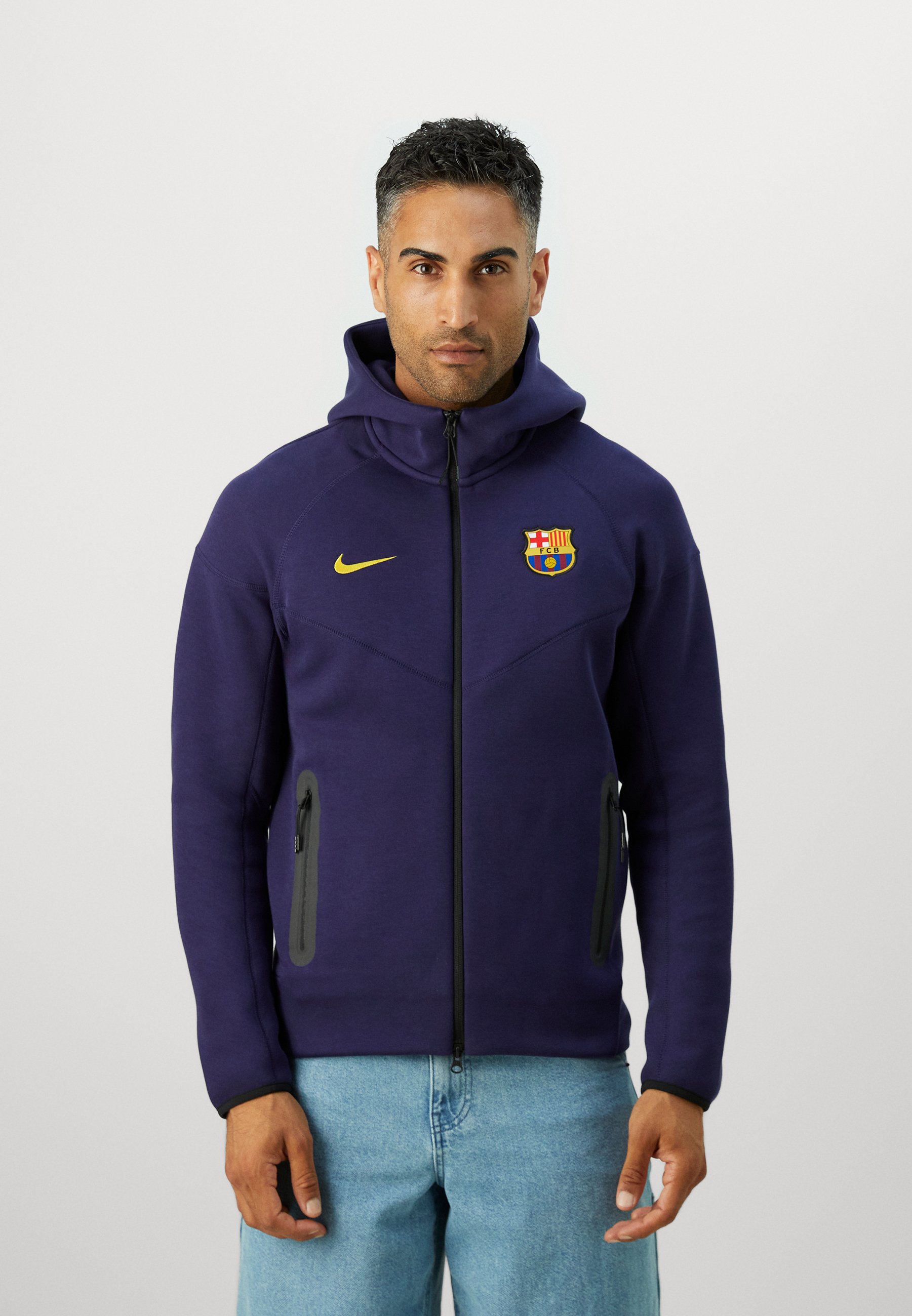 purple and gold nike hoodie