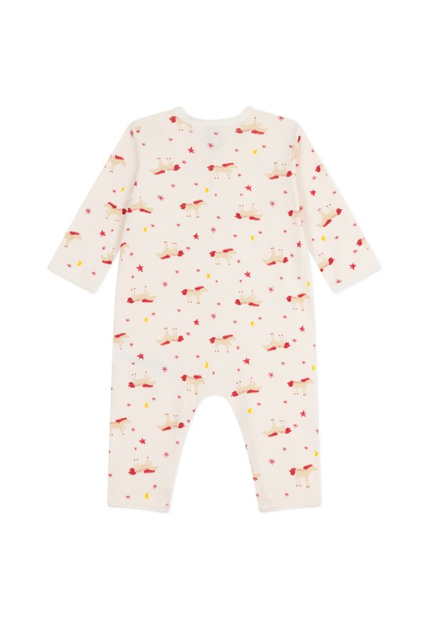BÉBÉ DORS BIEN SANS PIEDS COTE HORSES UNISEX - Pyjamas - milk3