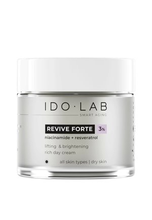 IDO LAB REVIVE FORTE TAGESCREME FÜR MEHR AUSSTRAHLUNG - Gesichtscreme - beige