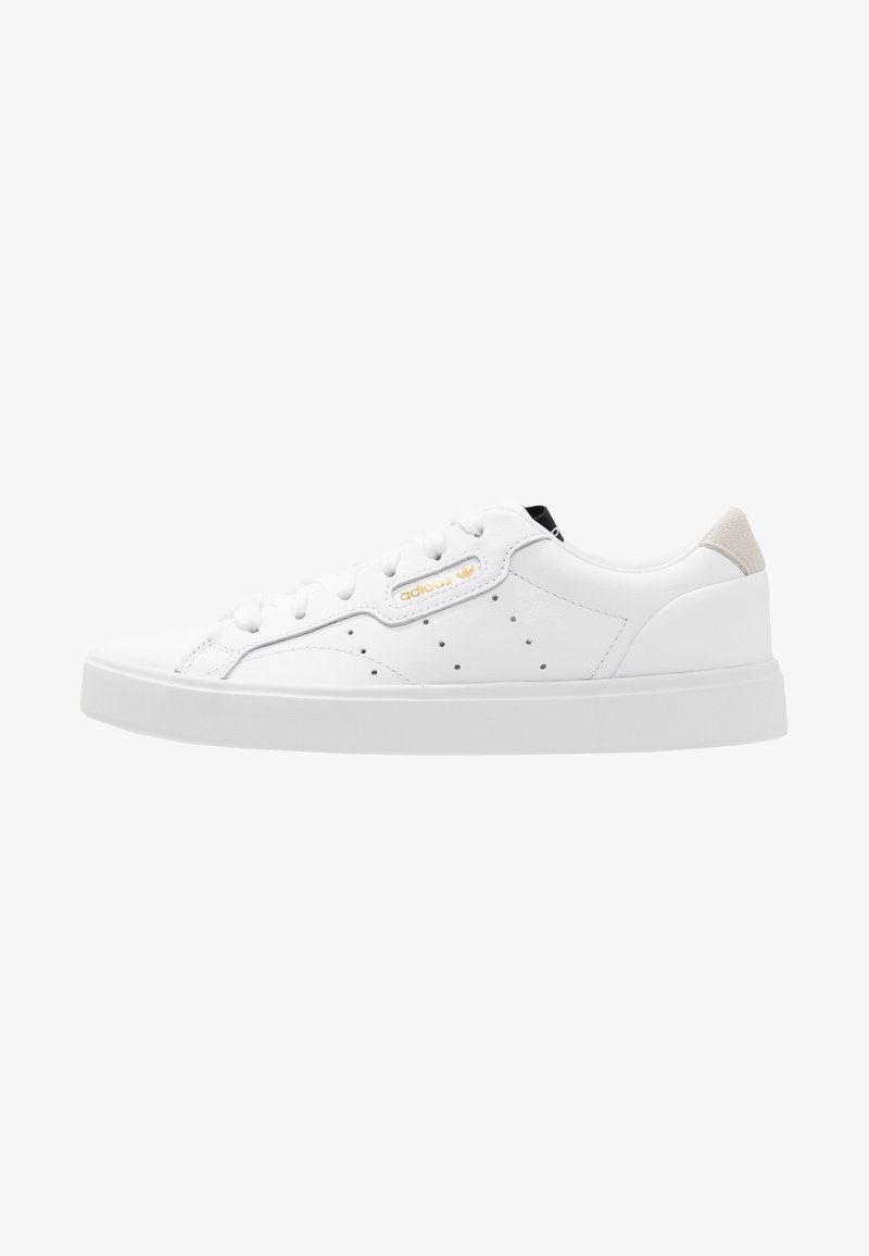 Adidas Originals Sleek Sneaker Low Footwear White Crystal White Weiss Zalando De