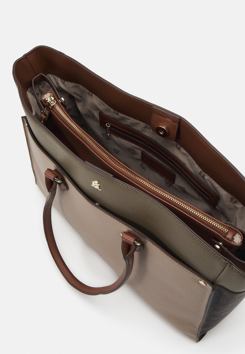 Steve Madden BMARIO - Tote bag - taupe multi/off-white - Zalando 