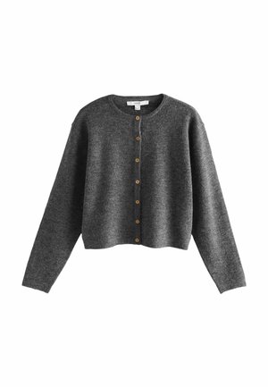 TALL FIT - CREW NECK - Cardigan - dark grey
