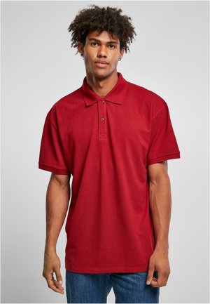 OVERSIZED  - Polo - brickred