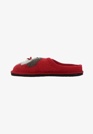 Haflinger FLAIR SPANIEL - Chaussons - rouge