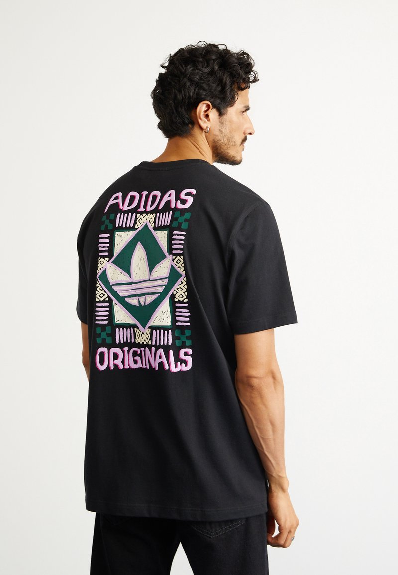 adidas Originals 80S PREMIUM GRAPHIC - T-shirts print - black