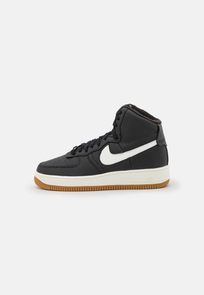 black af1 high top mens