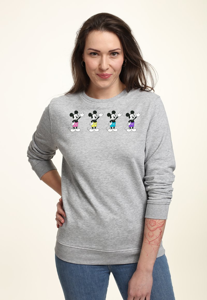 Disney DISNEY CLASSIC MICKEY NEON PANTS - Sudadera - heather grey